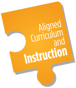 aligned curriculum puzzle piece